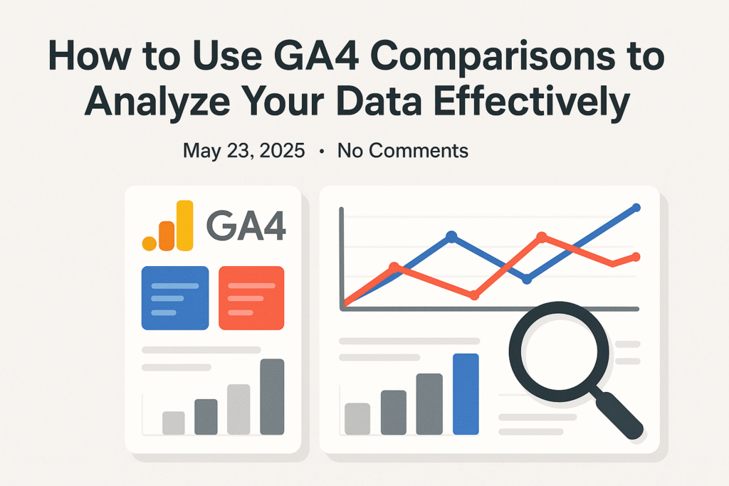 How to Use GA4 Comparisons the Analyze Data Effectively